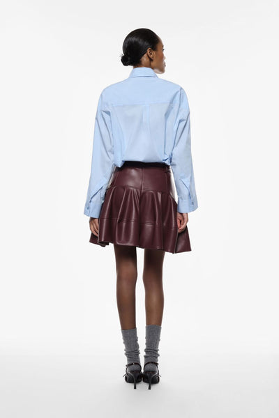 Koženková sukňa Gelos