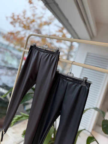 Koženkové legíny Nivel More colors