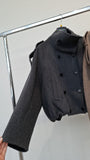 Kabát Double Button Beige