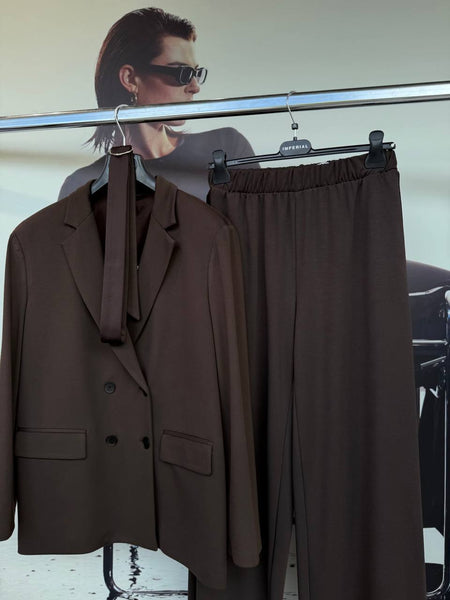 Nohavice Clams Brown