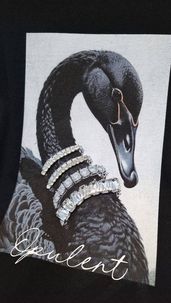 Tričko Swan Black