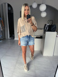 Košeľa Shine Beige