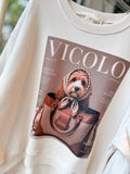 Mikina Dog Beige