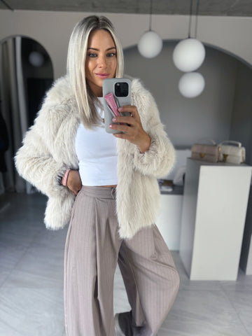 Kožuch Furiel White