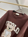 Mikina Bear Brown Colors