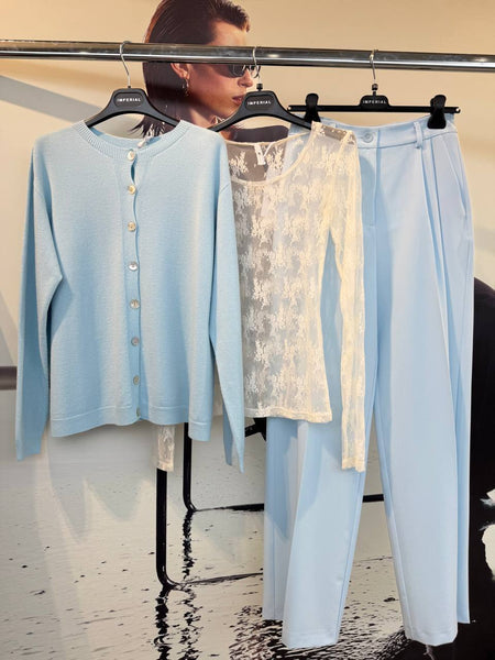 Nohavice Betany Baby blue