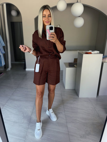 Košeľa Linen More colors