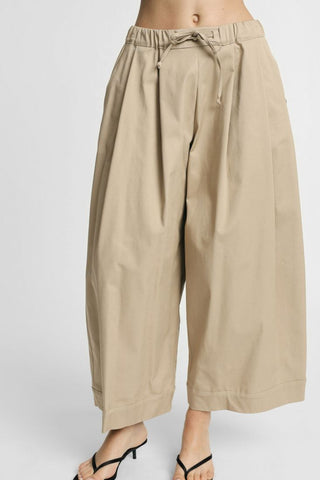 Nohavice Indigo Beige