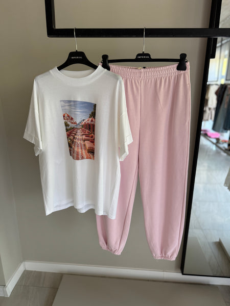 Tepláky Cindy Pink