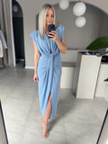 Šaty Round Blue