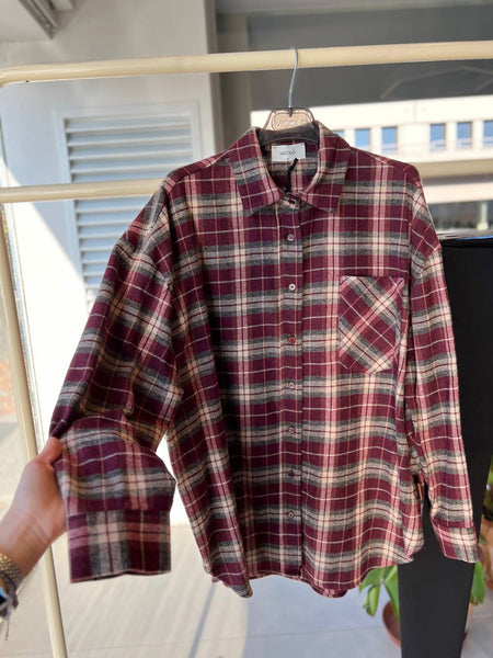 Košeľa Berden Burgundy