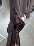 Mikina Satin Brown