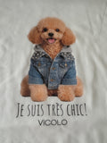 Tričko Dog White