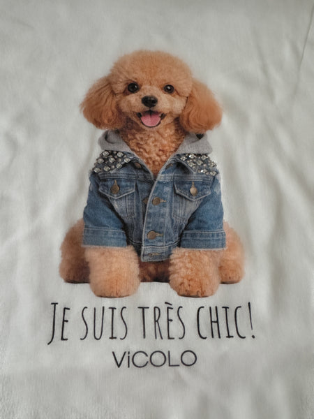 Tričko Dog White