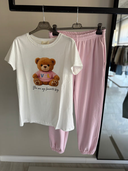 Tričko Teddy Pink