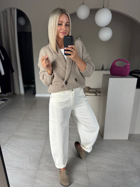 Sveter Siema Beige