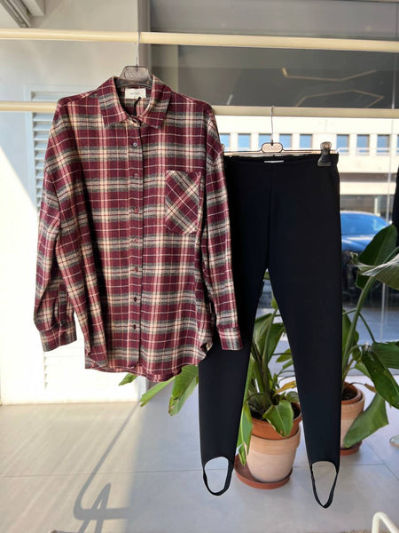 Košeľa Berden Burgundy