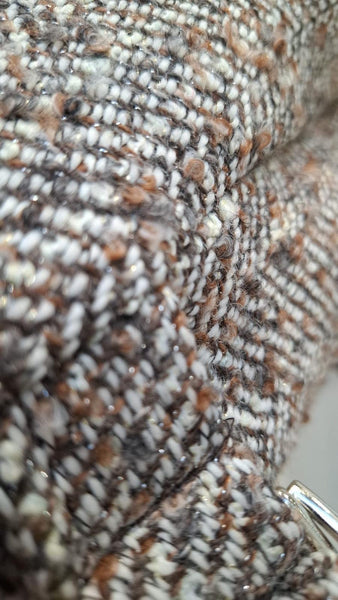 Bunda Noelle Beige – detail štruktúry materiálu