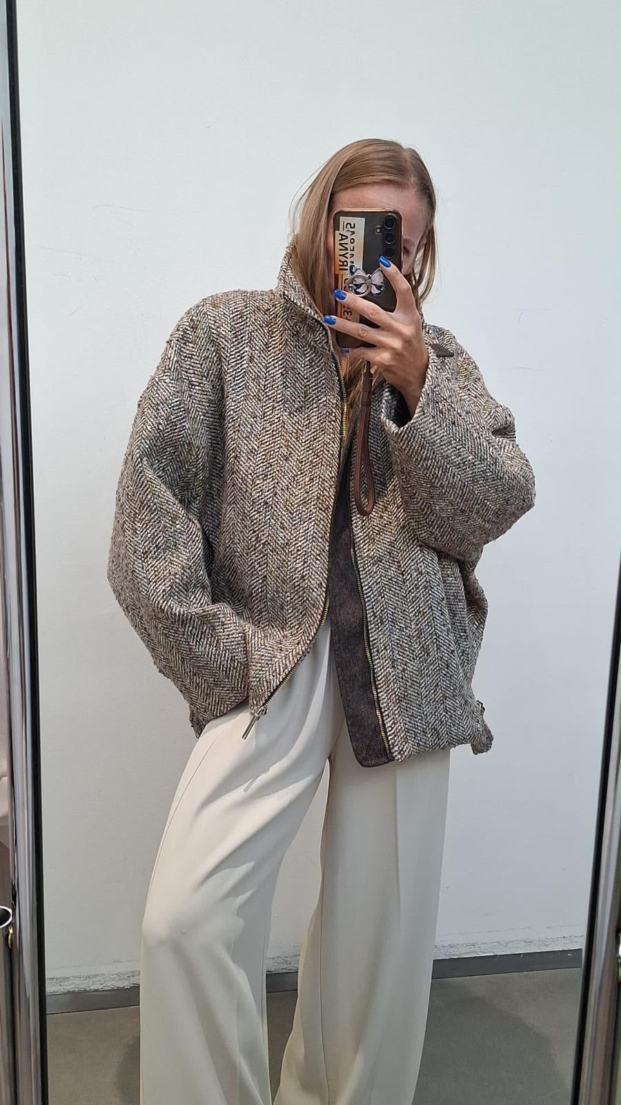 Bunda Noelle Beige
