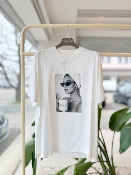 Tričko Coffee White