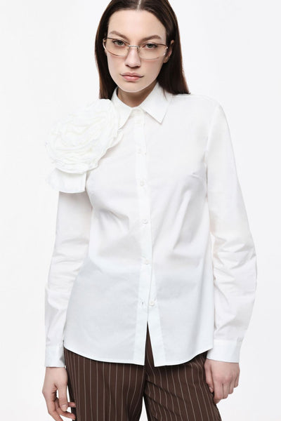 Blúzka Flower White