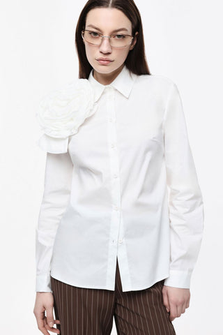 Blúzka Flower White