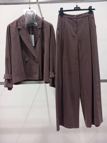 Nohavice Tweed Brown