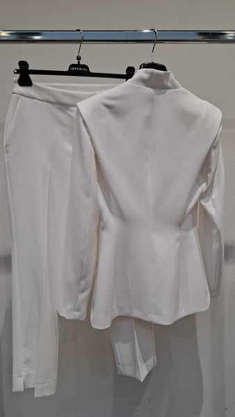 Nohavice Drew White