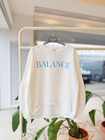 Mikina Balance White