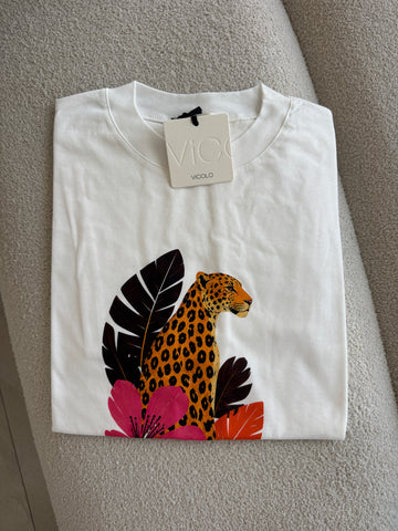 Tričko Gepard White
