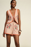 Komplet Folk Peach
