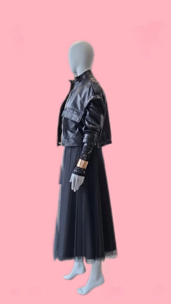 Kožená bunda Malta Black