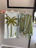 Košeľa Palm Green&blue