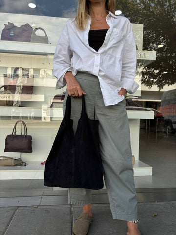 Dámska kožená shopper kabelka Joel