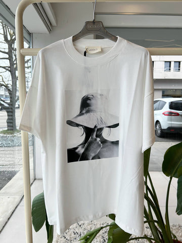 Tričko Hat White