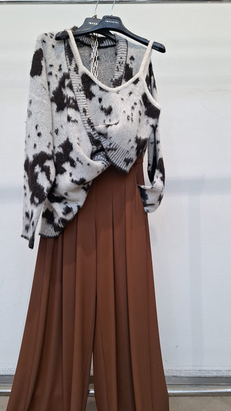 Cardigan Siema White