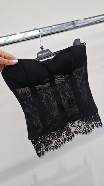 Top Lacie Black