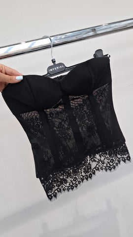 Top Lacie Black