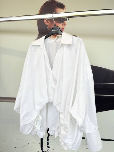 Košeľa Puffy White