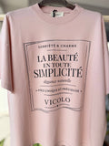 Tričko Beaute Pink